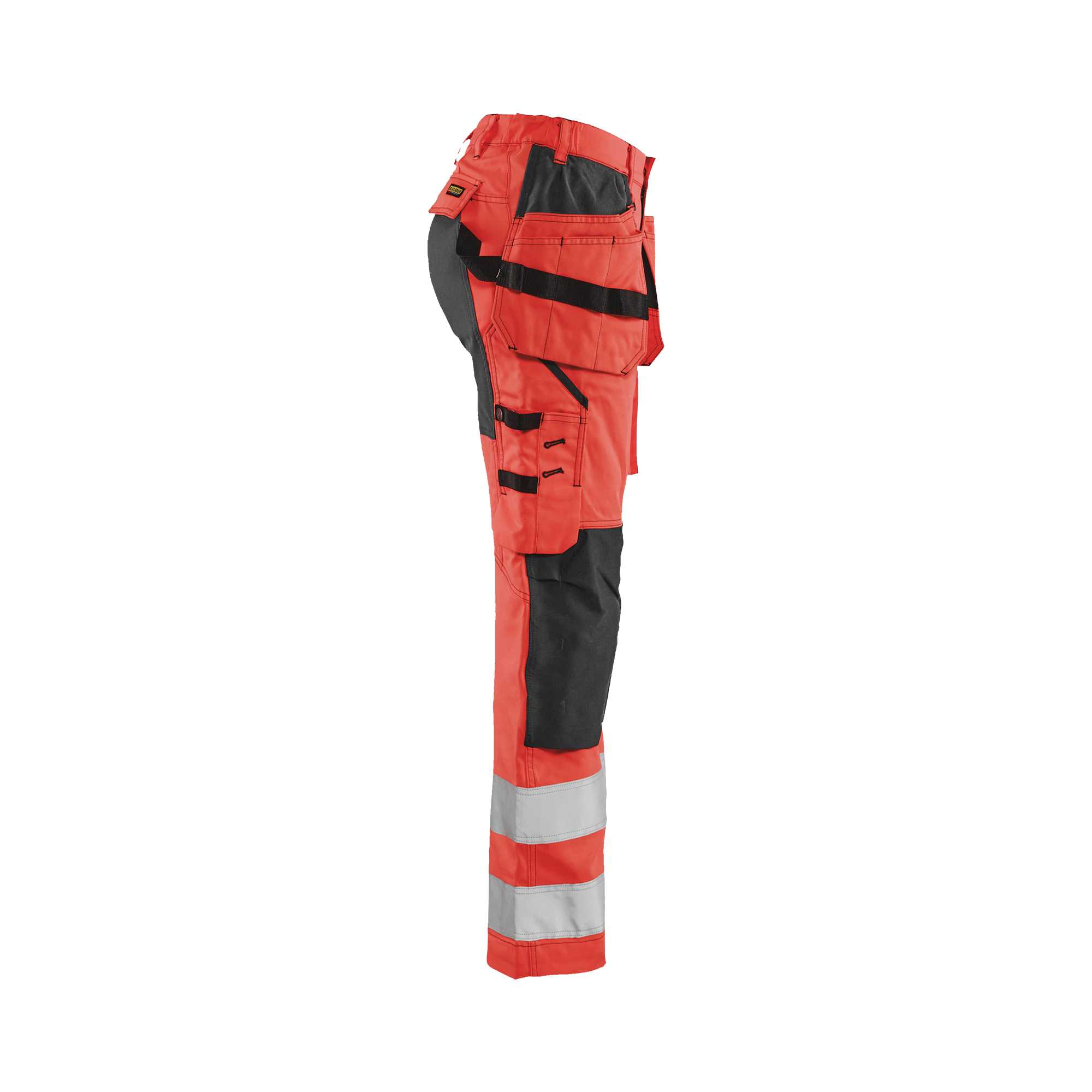 BLAKLADER 71631811 | Women's Hi Vis trousers with stretch Hi Vis Reflective Work Trousers Women - Class 2 Certified